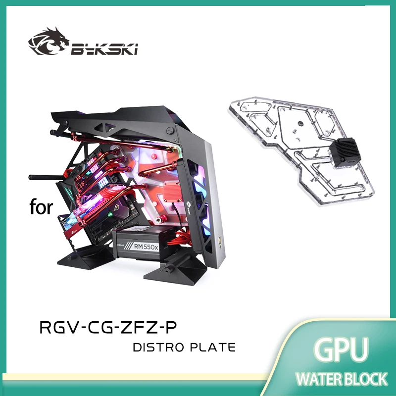 BYKSKI RGV-CG-ZFZ-P Acrylic Bo - огляд і ціна Distro Plate Ddc Pump Combo